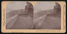 Photo:Llandudno Wales Great Ormes Head Road View 1897 Stereo Photo picture