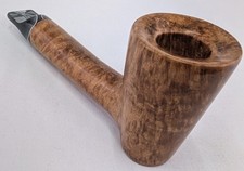 Stubby Dublin Smoking Briar Pipe w/Acrylic Stem Beveled Rim by Whitaker Werks picture