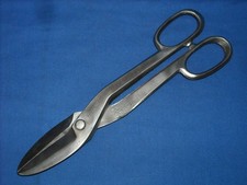 Vintage Simmons Hardware Metal Tinner Snips Shears no Keen Kutter Logo USA Made picture