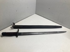 WWI Remington Model 1917 Bayonet w/Scabbard - US Marked picture