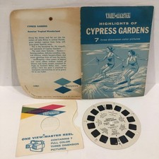 Sawyers View Master Rare 1958 Vintage Highlights of Cypress Gardens 1A961 picture