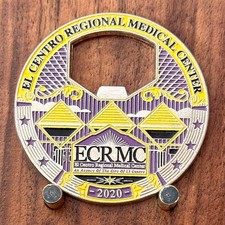 El Centro Regional Medical Center Bottle Opener Challenge Coin  W#26 picture