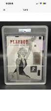 Hugh Hefner Signed 8x10 Marilyn Monroe Playboy Cut Photo PSA/DNA AUTO picture