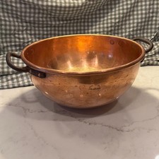 Antique Dove Tailed Paul Beyer Philadelphia Copper Candy Kettle picture