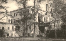 East Brewster-on-Cape-Cod MA Sea Pines School c1930s-40s Vintage Postcard picture
