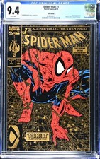 Spider-Man #1 CGC 9.4 Gold Edition 1990 Todd McFarlane Torment White Pages picture