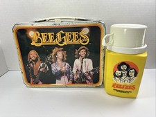 1978 Bee Gees Metal Lunch Box and Thermos Robin Gibb Maurie Barry picture