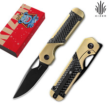 Kizer Mini Militaw Drop Point Folding Pocket Knife S45VN Blade KI3634SA3 picture