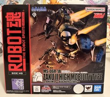 Robot Spirits MS-06R-1A High Mobility Type Zaku II Black Tri-Stars Bandai New picture