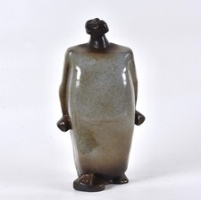 Swedish Åke Holm Sculpture “Moses treads on the tablets of the law”. Signed picture