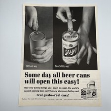 Schlitz Beer 1962 Vintage Print Ad 10