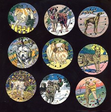 1938 Seal-Craft R123 Disc Lot All Dogs 17 Different EX+/NRMT picture