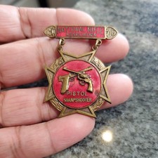 Pistol Sharpshooter Lapel Pin picture