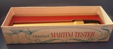 Vintage 1960s Gourmet Martini Tester In Original Box picture