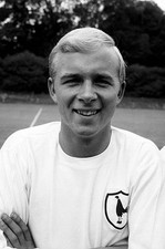 Phil Beal Tottenham Hotspur 1960s Historic Old Sports Photo picture