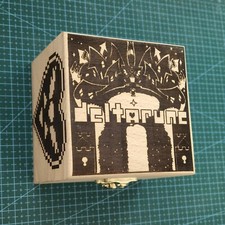 DELTARUNE Game Wooden Electronic Music Box Handmade Unique Gift picture