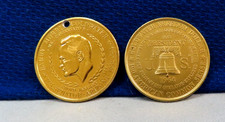 2 BARRY GOLDWATER GOLD DOLLAR TOKENS 1964 GOLDWATER FOR PRESIDENT  picture