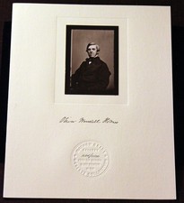 Oliver Wendell Holmes CONTACT PRINT Mathew Brady Civil War Photo Limited Edition picture
