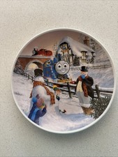 Thomas The Tank Engine “Merry Christmas” Wedgwood Ceramic 8” Plate picture