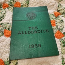 VTG 50s High School Yearbook Allderdice Pittsburgh Pennsylvania 1955 picture