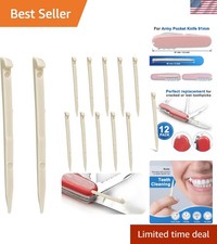 Durable 2 Inch Toothpick Replacements for Victorinox Knives - 12 Pack Essentials picture