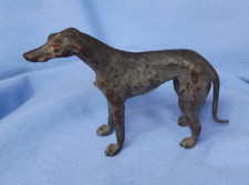 Whippet Italian Greyhound BRONZE dog AUSTRIA mark 3