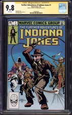 Further Adventures of Indiana Jones (1983 Marvel) #  1 CGC Signature Series CGC picture
