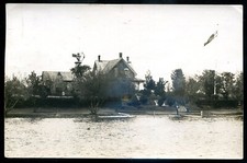 Postmark NORWOOD Ontario 1909 Waterfront Residence. Real Photo Postcard by Roy picture
