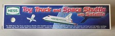 VINTAGE 1999 Hess Toy Truck And Space Shuttle With Satellite picture