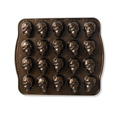 Nordic Ware Skull Bites Cakelet Pan Halloween Baking Mold FREESHIP picture