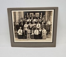 Original 1924 Class Portrait Pic Yonkers NY Public School 5 BMPS5 Black White picture