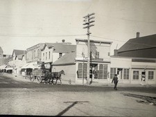 Antique Photograph Horse Drawn Carriage / Americana USA picture