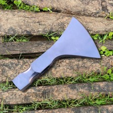 CUSTOM HANDMADE FORGED STEEL AXE HEAD VIKING HAMMER HATCHET picture