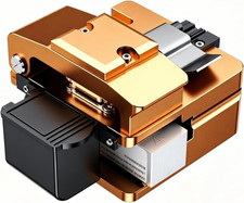 High Precision Optical Fiber Cleaver with Auto Scrap Collector, 16-Surface Tungs picture