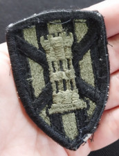 VINTAGE ~ 7th ENGINEER BRIGADE US MILITARY ARMY PATCH picture