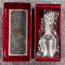 1997 Arthur Court Aluminum Ice Scoop Bunny Rabbit & Grape Vine Design picture