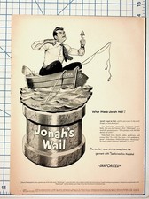 1949 Sanforized Jonah's Wail Vintage Magazine Print Ad Cluett Peabody picture