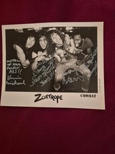 ZOETROPE PRESS PHOTO PROMO SIGNED COMBAT LIFE OF CRIME picture