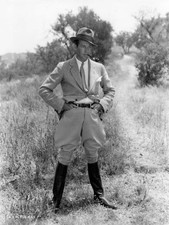 David Manners Hollywood actor signed First Nationa riding gea- 1930 Old Photo picture