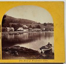 The Head of Windermere Lake: Scenic Vintage Stereoview Featuring Majestic Water picture