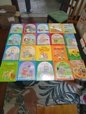 Vintage Grolier Kids Book Lot Of 20 Hardcover; Alpha Pets, Disney, Etc picture