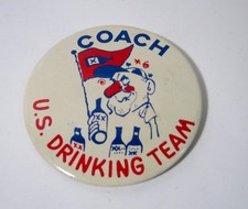 Vintage 1960/70s Coach U.S. Drinking Team 3.5