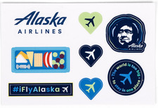 Alaska Airlines Sticker Sheets picture