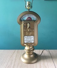 Vintage Duncan Miller City of Chicago Parking Meter Lamp Nickels & Dimes picture