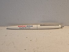 Vintage 1980s AMERICAN Airlines Ball Point Advertising Pen picture