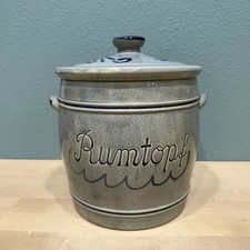 Vintage Marzi Remy Rumtopf Fruit Crock Rum Pot Cookie Jar HTF picture