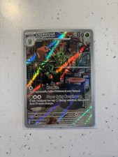Pokémon TCG Scovillain Scarlet Violet Base Set 202/198  Illustration Rare picture