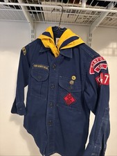 Cub Scout BSA Uniform Shirt Troop 947 Sanford NC picture