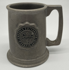 Colgate University Seal Pewter Beer Mug 1 Pint Embossed 