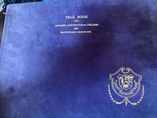 Ontario Agriculture College McDonald Insti Yearbook 1931  John Kenneth Galbraith picture